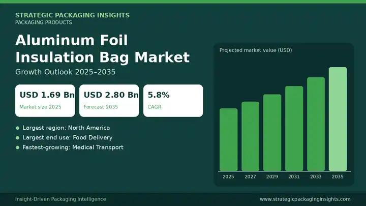 Aluminum Foil Insulation Bag Market: Growth Outlook, Delivery Drivers and Key Trends Through 2035