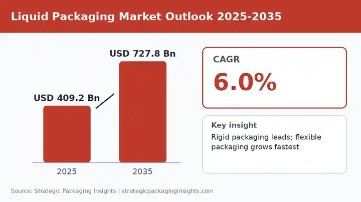 Liquid Packaging Market: Growth Outlook, Beverage Demand and Flexible Format Drivers and Key Trends Through 2035